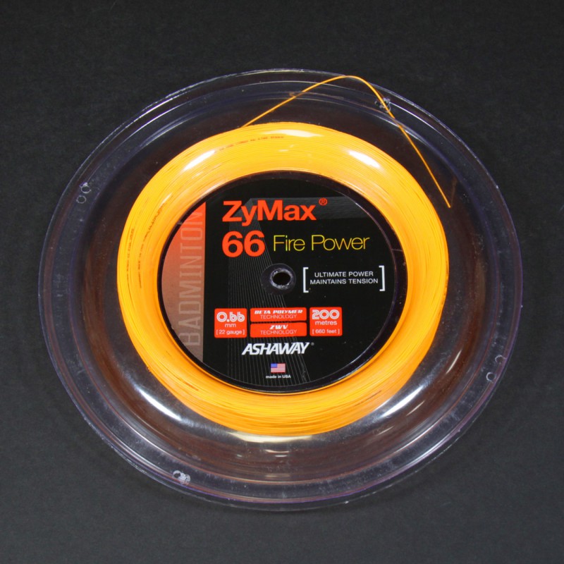 Ashaway Zymax Fire-62 200Meter 