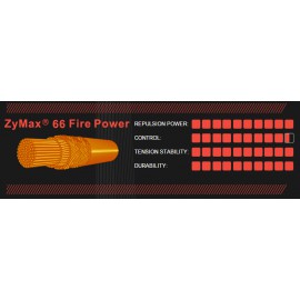 Ashaway ZyMax 66 Fire Power (Orange) keeled